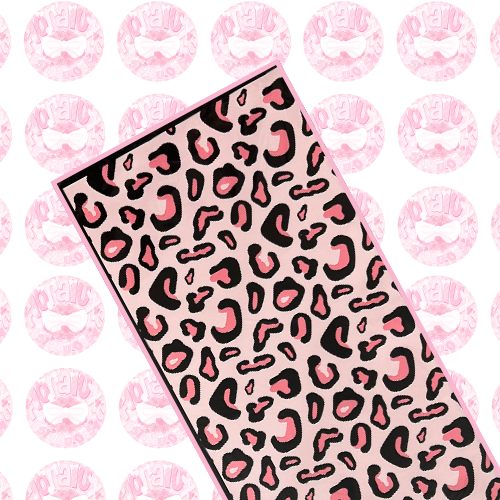 Cheetah Pink Korean Paper