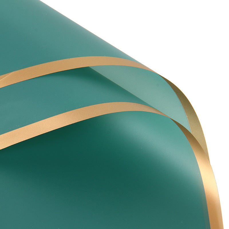 Golden Edge Wrapping Paper WFS