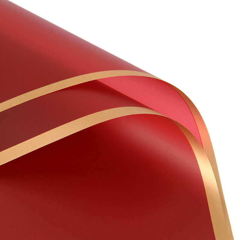 Golden Edge Wrapping Paper WFS