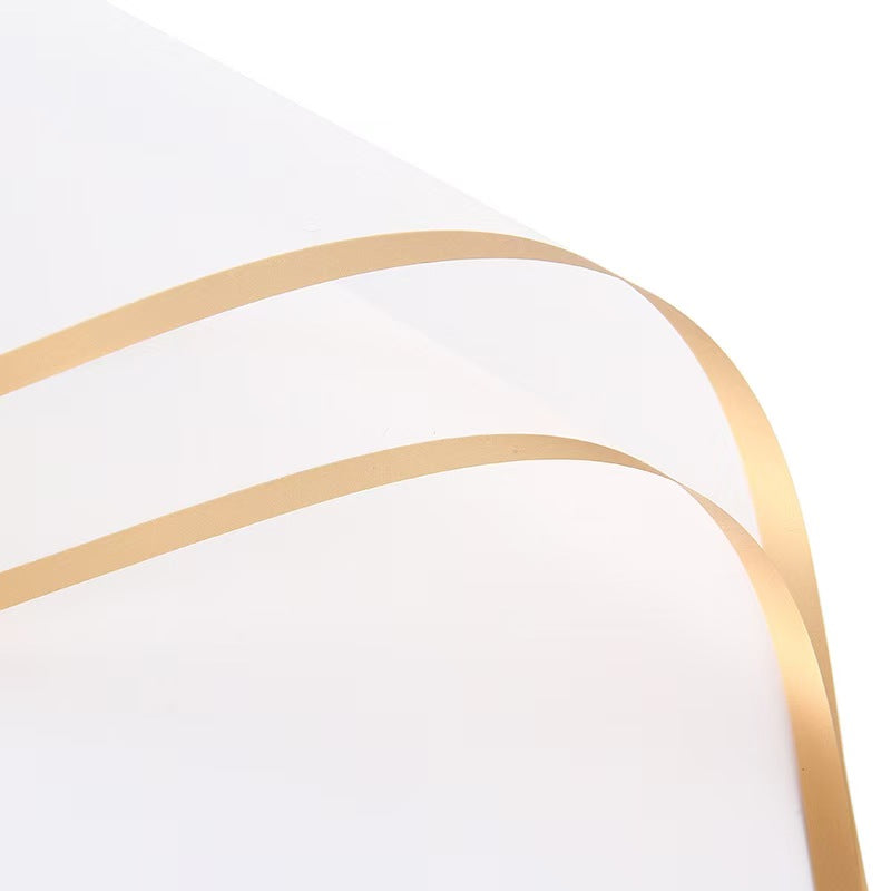 Golden Edge Wrapping Paper WFS