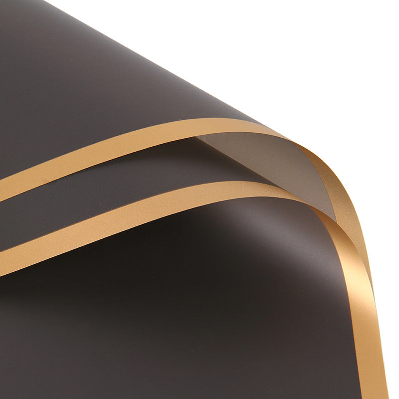 Golden Edge Wrapping Paper WFS