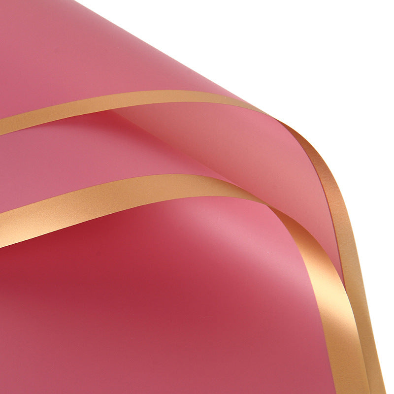 Golden Edge Wrapping Paper WFS