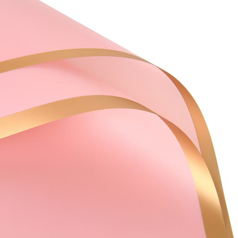 Golden Edge Wrapping Paper WFS