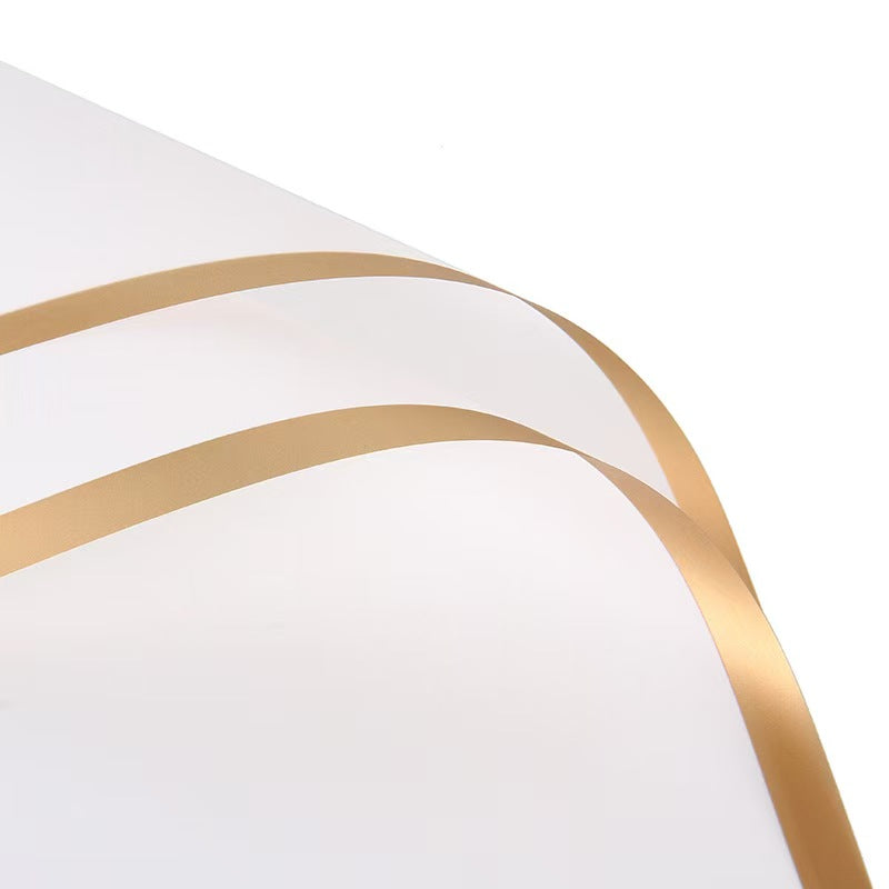 Golden Edge Wrapping Paper WFS