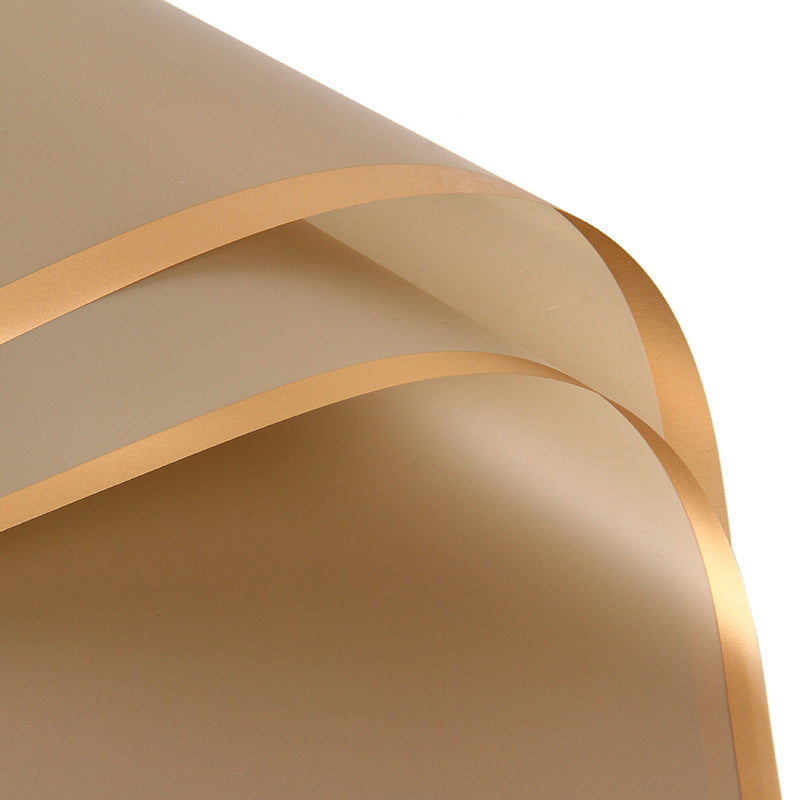 Golden Edge Wrapping Paper WFS
