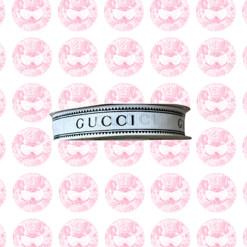 White GG Ribbon