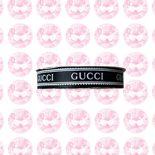 Black GG Ribbon
