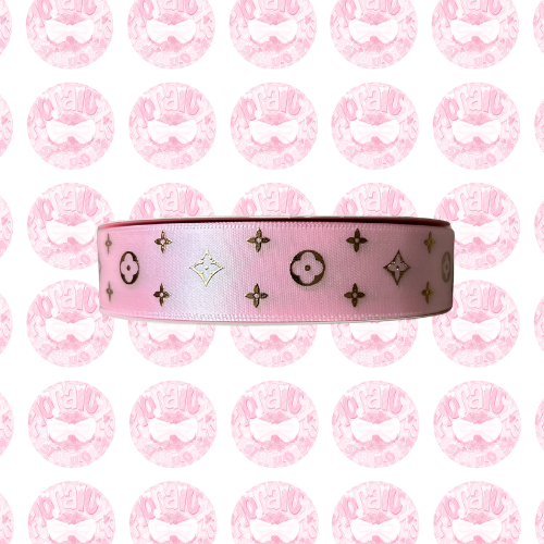 Pink LV Ribbon
