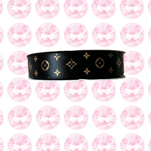 Black LV Ribbon