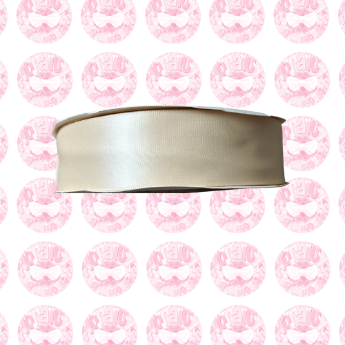 Beige Solid 100yd Ribbon