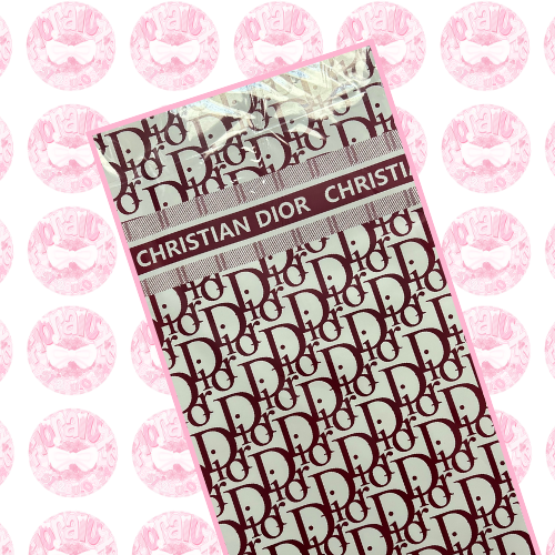 Cream Red DR Korean paper