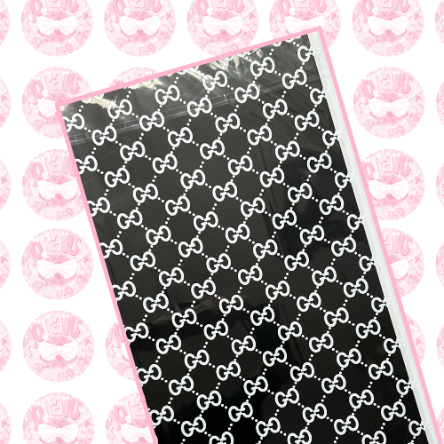 Black GG Korean Paper