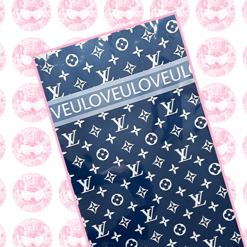 Blue LV Korean Paper